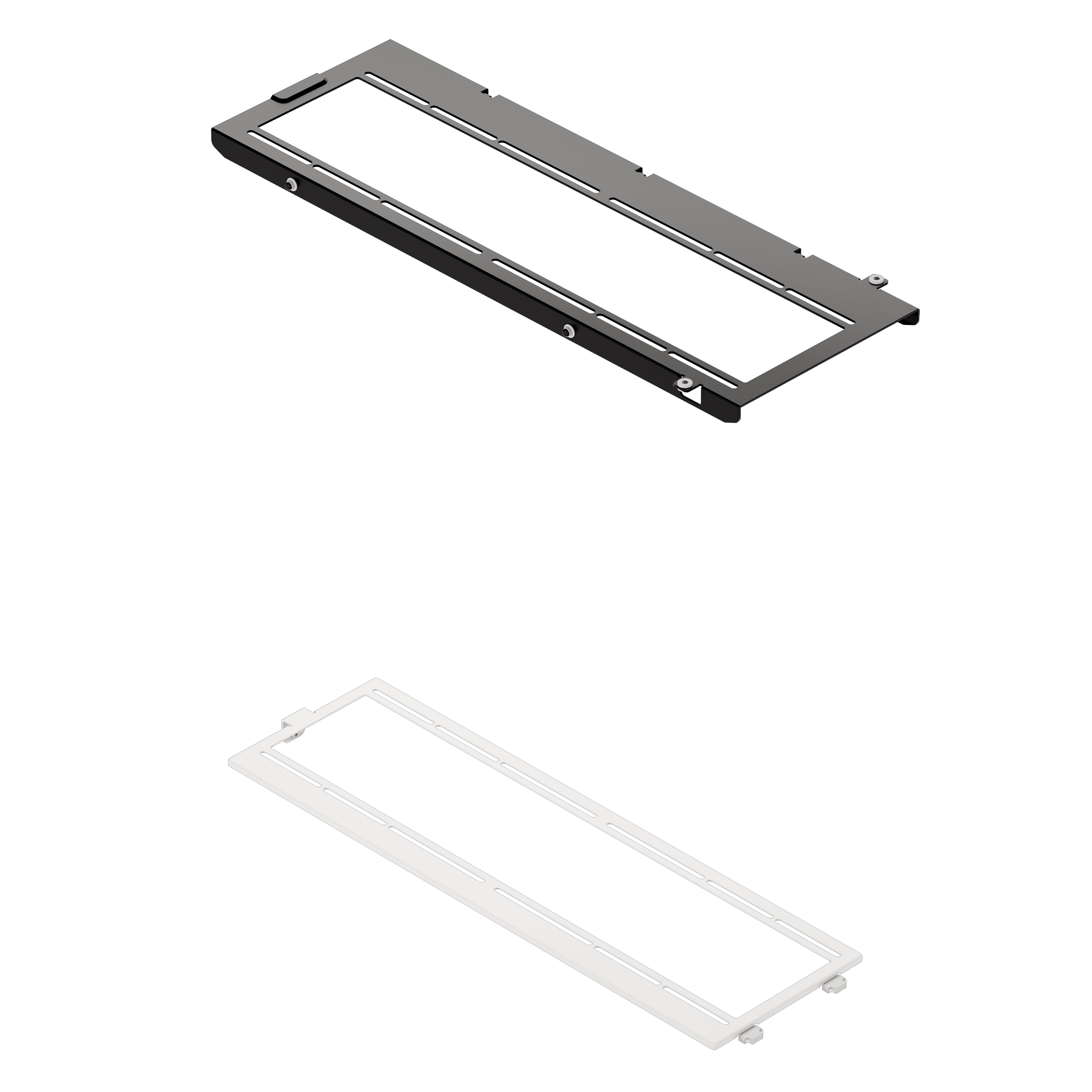 HAVN HS 420 Fan Brackets for 360mm Radiator - White